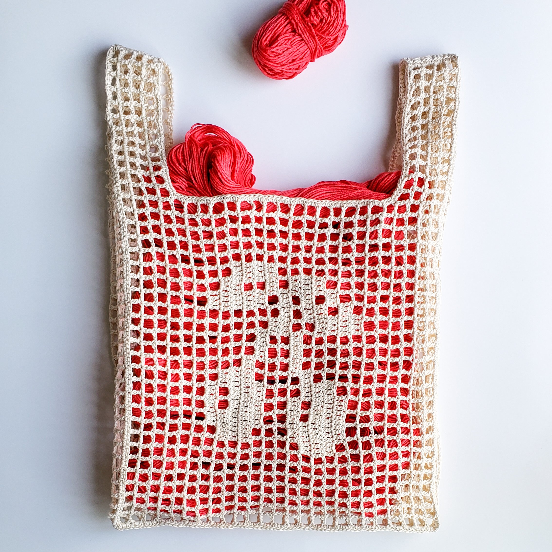 Nice Bag (aka Cherries Market Bag) Crochet Pattern — Jennifer Olivarez